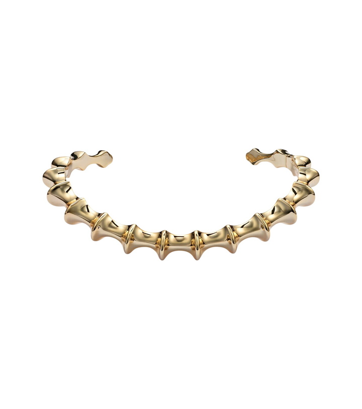 Photo: Jennifer Fisher Murphy gold-plated choker