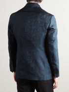 Ralph Lauren Purple label - Silk Jacquard Suit Jacket - Blue