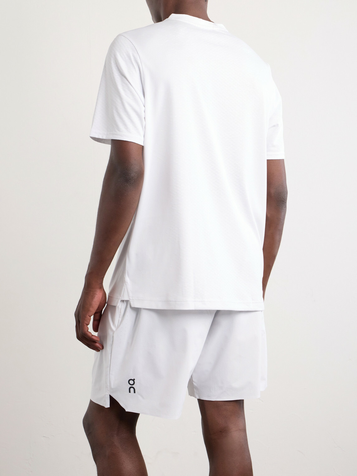 On - Court Recycled DryTec™ and Mesh T-Shirt - White