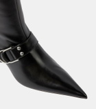 Blumarine Jeanne leather knee-high boots