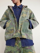 Needles - Reversible Camouflage-Print Cotton-Twill Hooded Jacket - Green