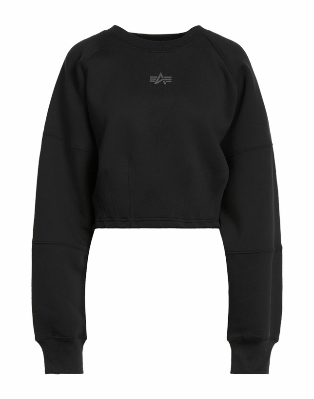 Photo: Alpha Industries Womens Sweatshirt in Black