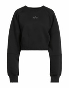 Alpha Industries Womens Sweatshirt in Black