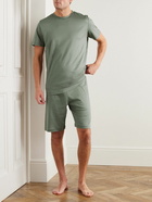 Zimmerli - Sea Island Cotton-Jersey Pyjama Set - Green