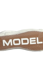 Philippe Model Prsx Low Sneakers In Beige Leather