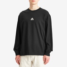 Nike Men's Apparel ACG Lungs Long Sleeve T-Shirt in Black/Summit White
