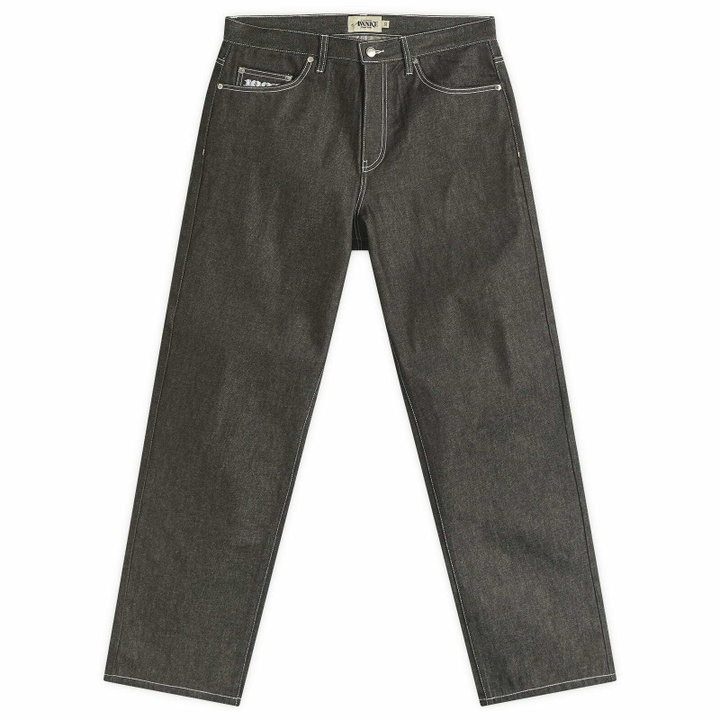 Photo: Awake NY Men's Logo Denim Jeans in Black
