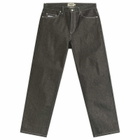 Awake NY Men's Logo Denim Jeans in Black