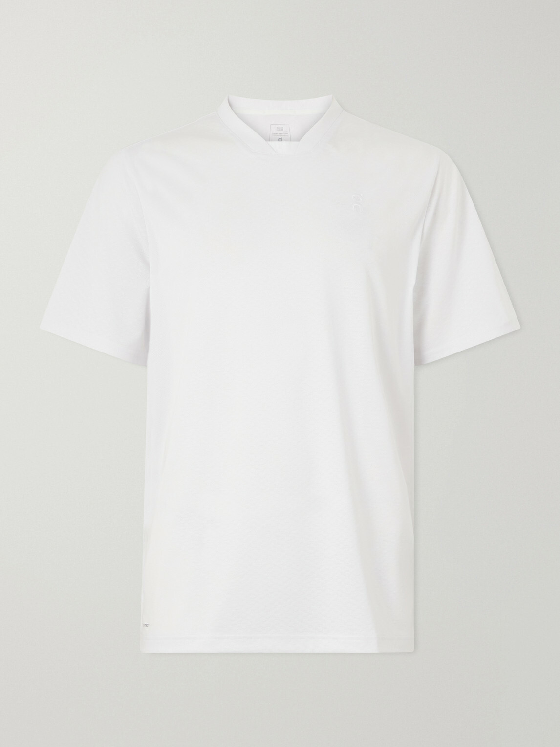 On - Court Recycled DryTec™ and Mesh T-Shirt - White