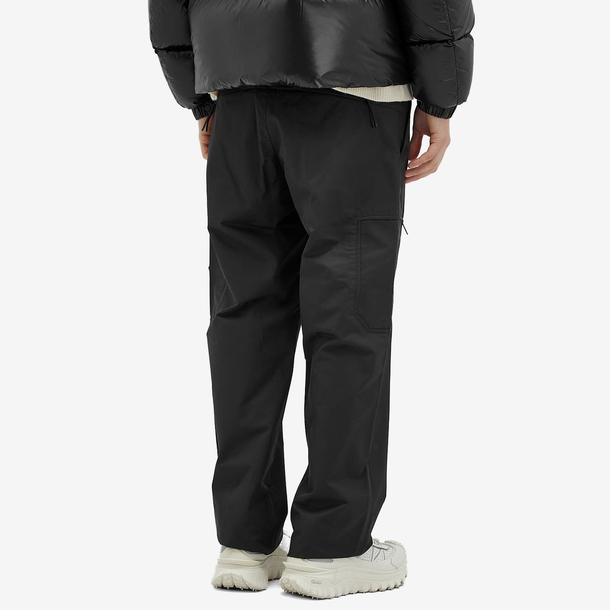 Moncler Men's Technical Cargo Pants in Black