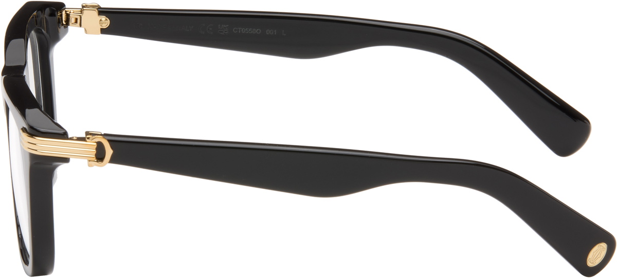 Cartier Black 'Première de Cartier' Glasses