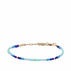 Anni Lu Women's Tie Dye Bracelet in Blue Crush