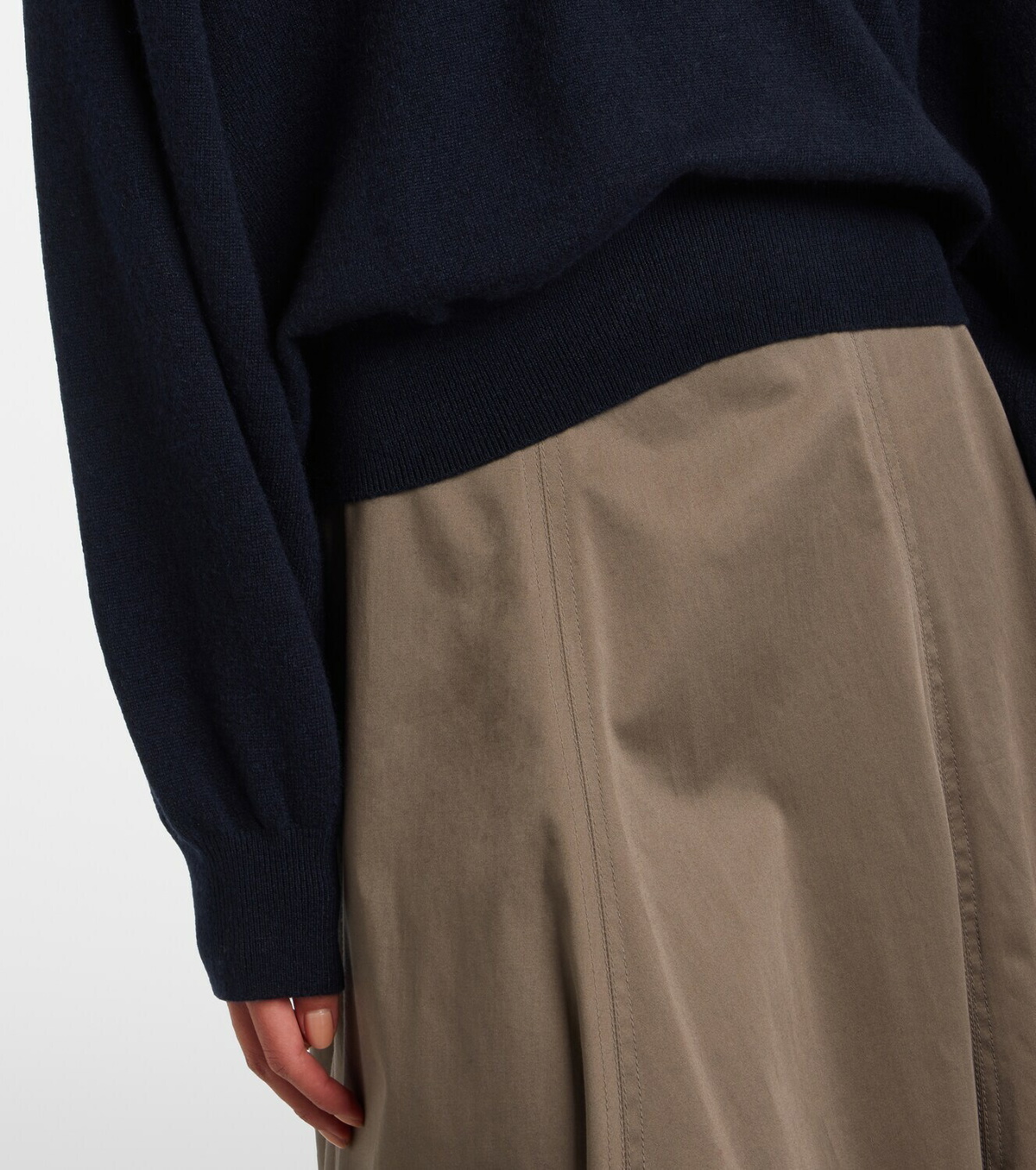 Lisa Yang Katriel cashmere polo sweater