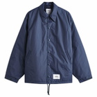 WTAPS Men's 07 Boa Lined Coach Jacket in Navy