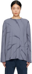 HOPE Blue Flame Long Sleeve T-Shirt