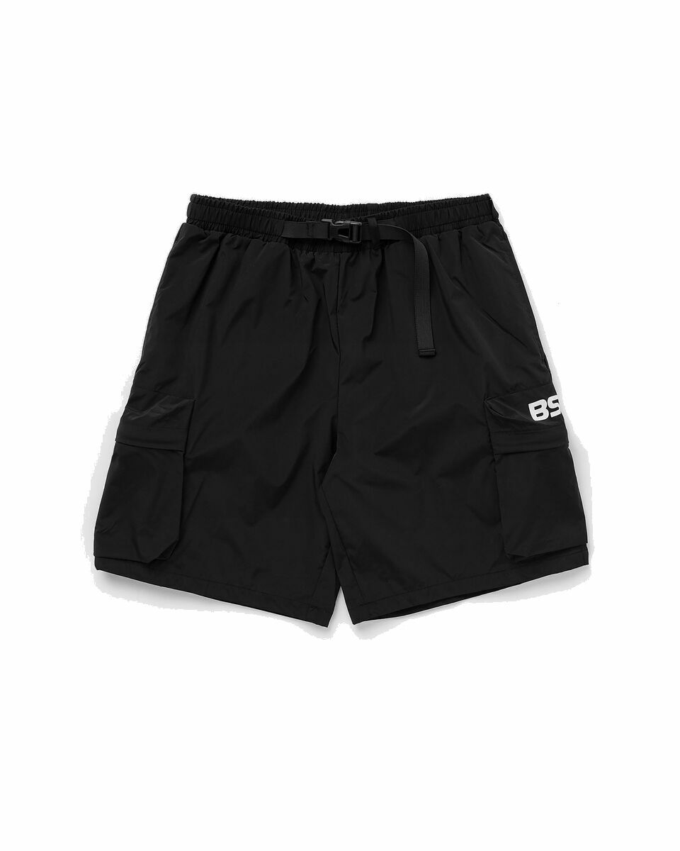 Photo: Bstn Brand Lightweight Cargo Shorts Black - Mens - Cargo Shorts/Sport & Team Shorts