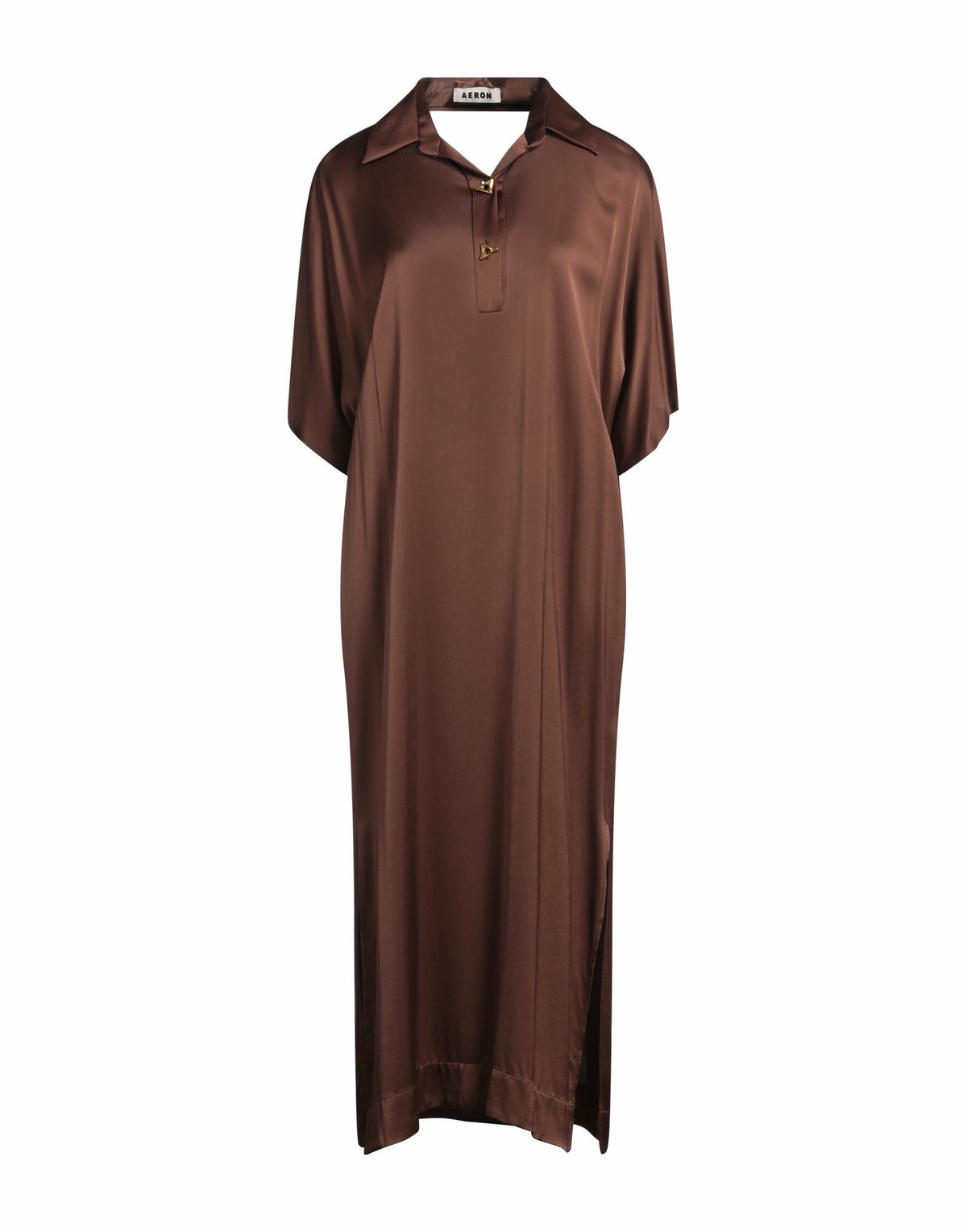 Aeron Womens Midi dress in Brown