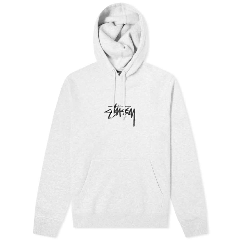 Stussy Stock Logo Embroidered Hoody Stussy