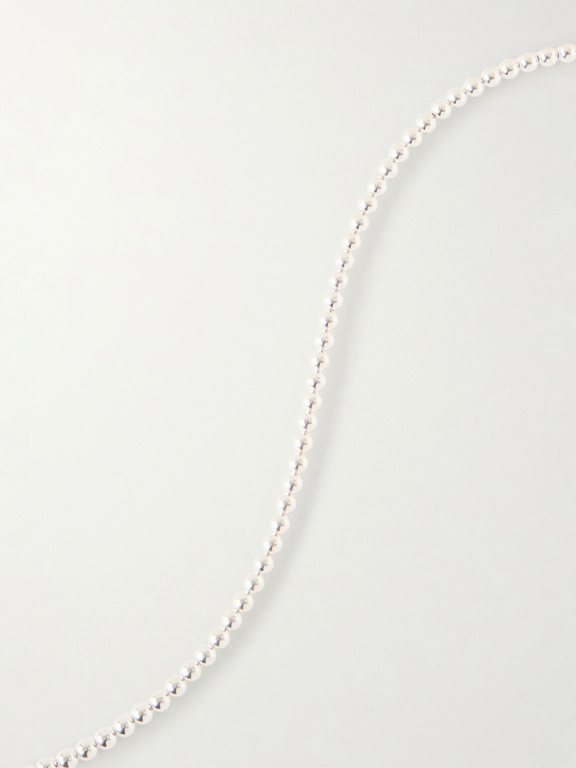 Le Gramme - 53g Beaded Sterling Silver Necklace