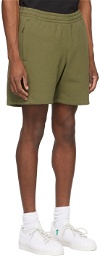 adidas Originals x Pharrell Williams Khaki Basics Sweat Shorts