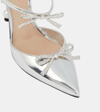 Giambattista Valli Embellished leather mules