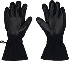 Balenciaga Black Skiwear 3B Sports Icon Ski Gloves