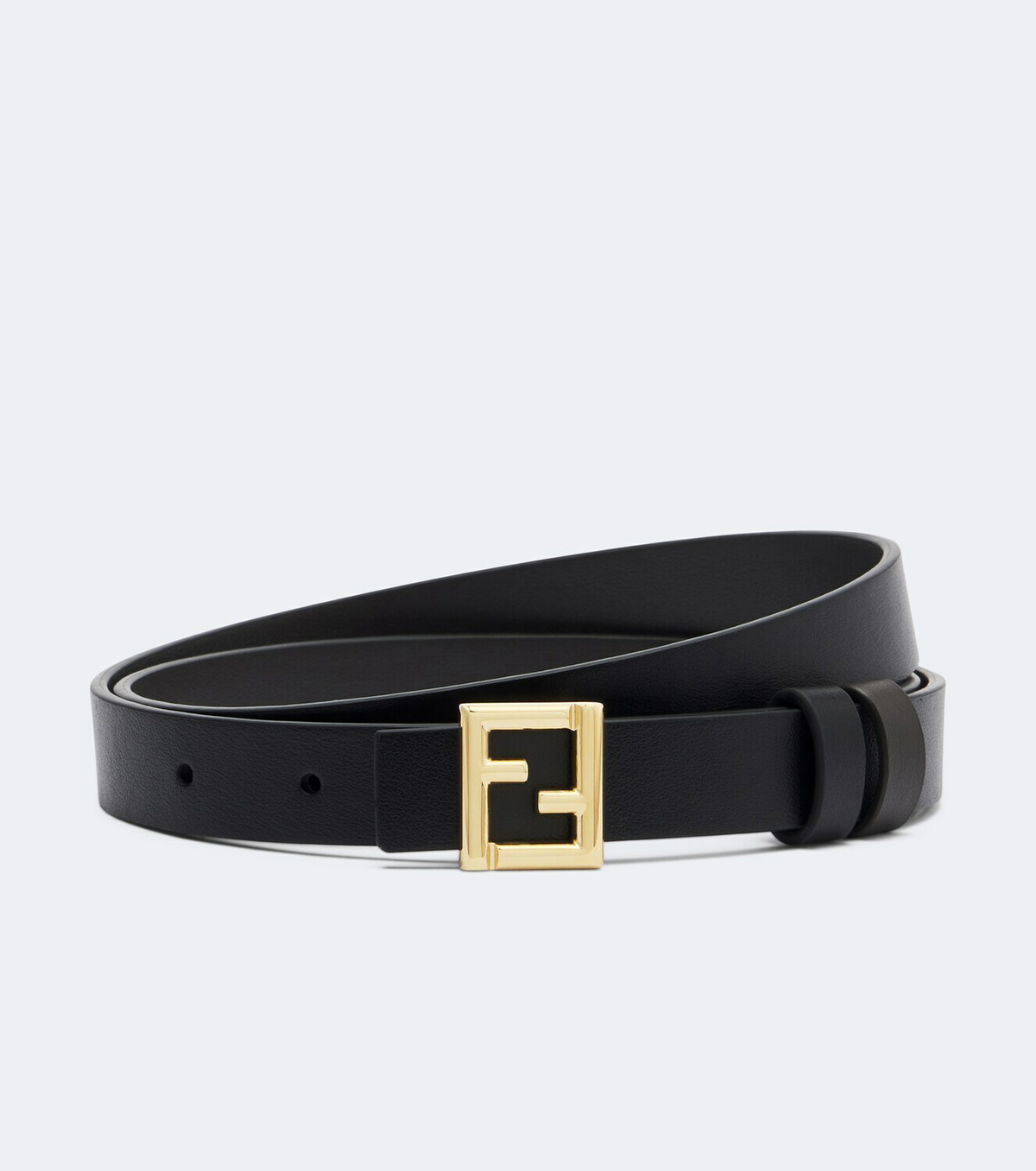 Fendi FF leather belt