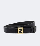 Fendi FF leather belt