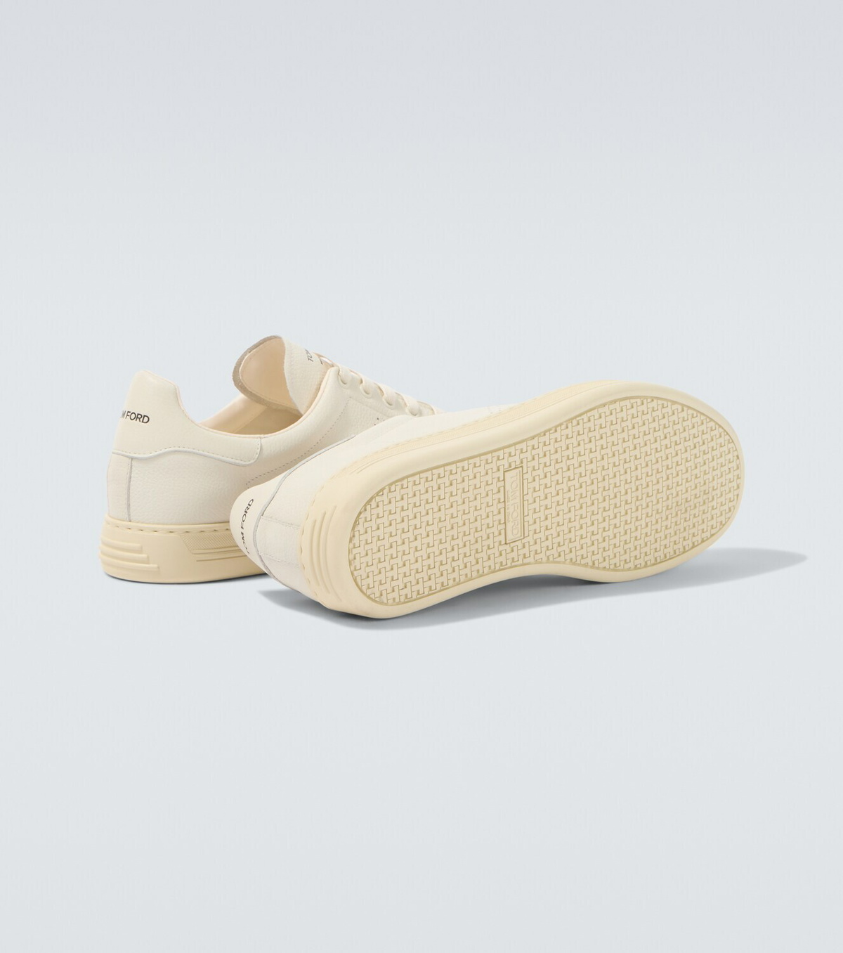 Tom Ford Warwick perforated leather sneakers