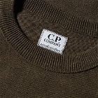 C.P. Company Undersixteen Men's Wool Cashmere Crew Knit in Ivy Green