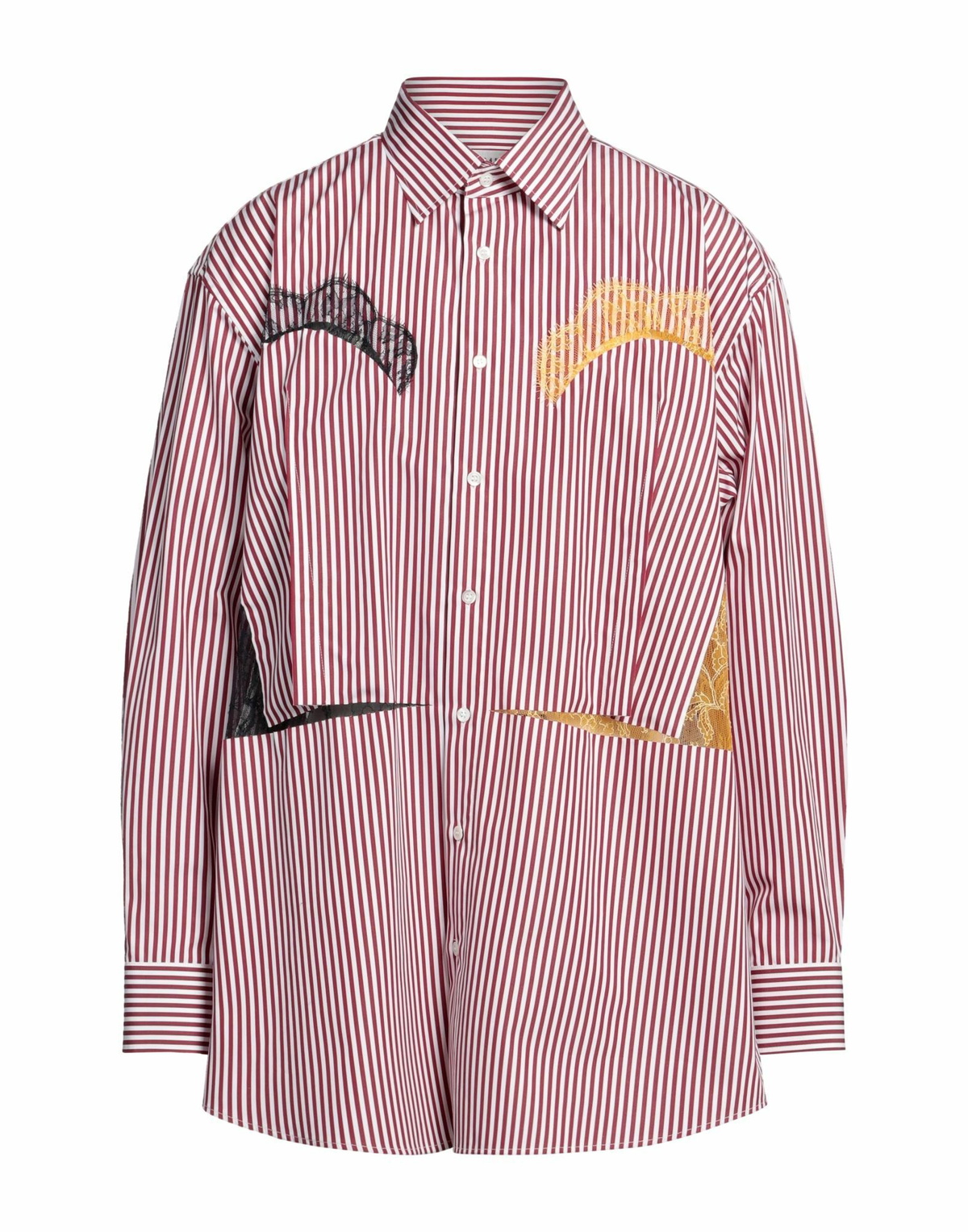 Maison Margiela Mens Shirt Burgundy