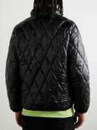 Pop Trading Company - Reversible Quilted Shell Jacket - Black