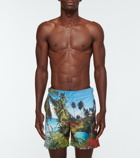 Orlebar Brown - Bulldog photographic swim shorts