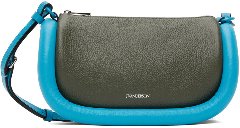 Jw Anderson Bumper 12 Crossbody Bag In Neon Green