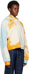 Liberal Youth Ministry Blue & Orange Bi-Color Hoodie