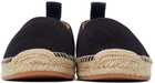 Boss Navy Suede Madeira Espadrilles