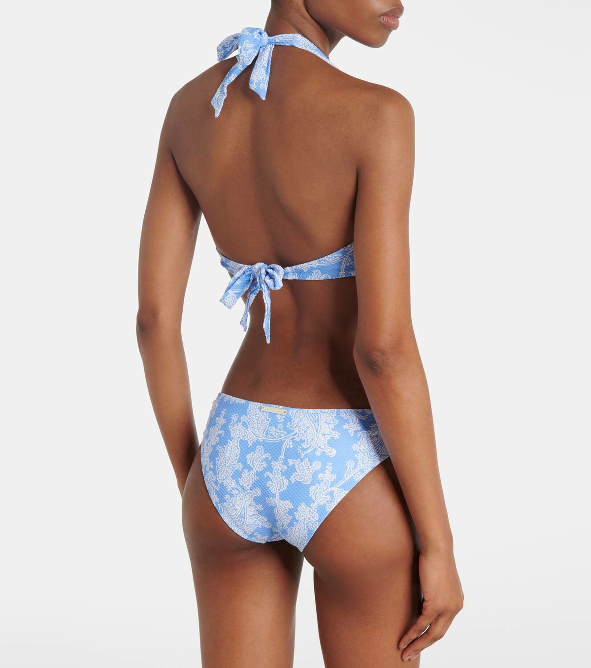 Heidi Klein Paisley halterneck bikini top