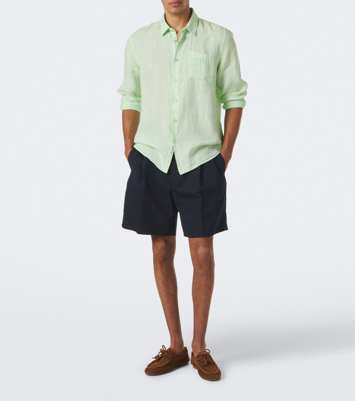 Vilebrequin Caroubis linen shirt