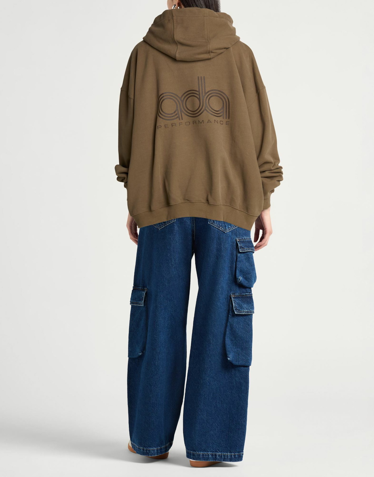 Adanola Womens Sweatshirt Khaki