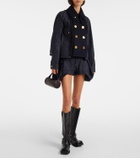 Sacai Paneled denim jacket