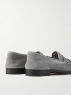 John Lobb - Bath Suede Loafers - Gray
