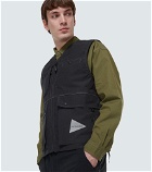 And Wander - Zipped vest