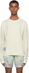 MCQ Off-White Pointelle UV Sweater