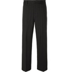 Barena - Pinstriped Woven Trousers - Black