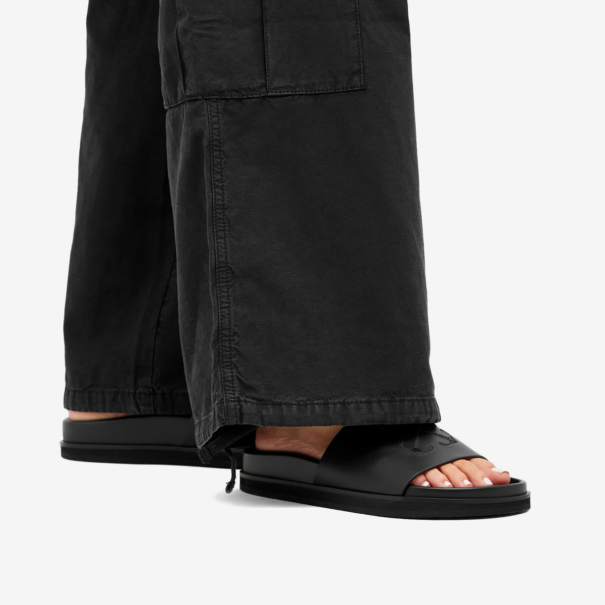 Off-White Women's Cloud Arrow Sliders in Black Off-White