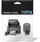 GoPro - Head Strap and Quick Clip - Black