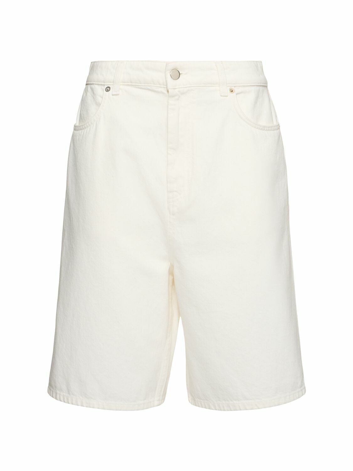 LOULOU STUDIO Isu Denim Bermuda Shorts Loulou Studio