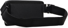 BOSS Black Bonded Leather Belt Bag