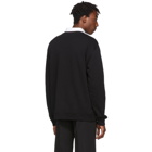 Givenchy Black Reflective Logo Sweatshirt