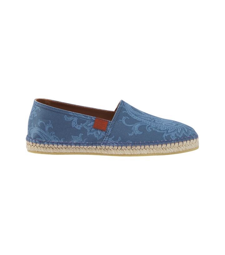 Photo: Etro Paisley gabardine espadrilles